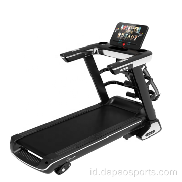 LCD olahraga rumah mewah menjalankan mesin treadmill